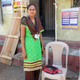 Sarita Patel, female polling officer, Una.